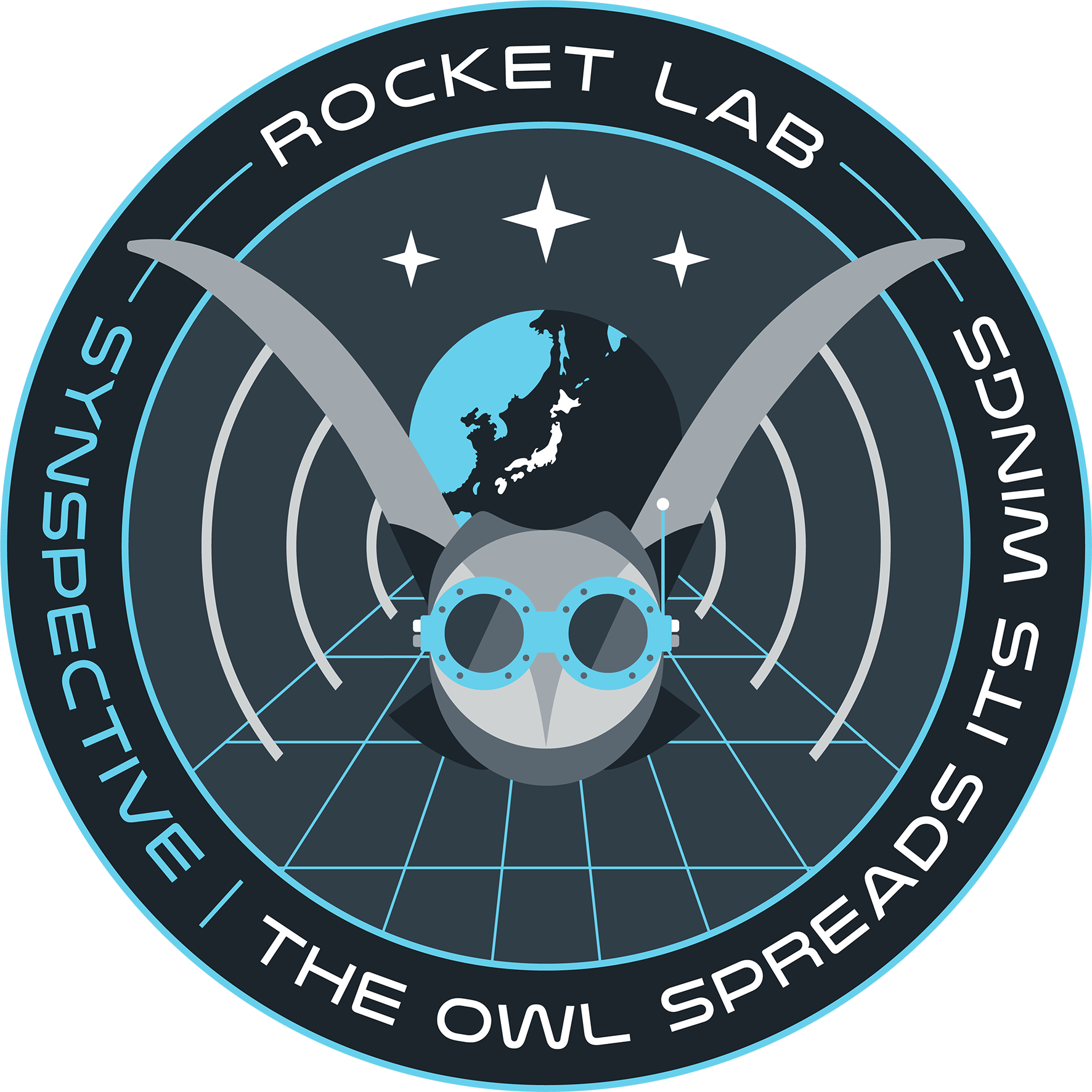 The Owl Spreads Its Wings patch